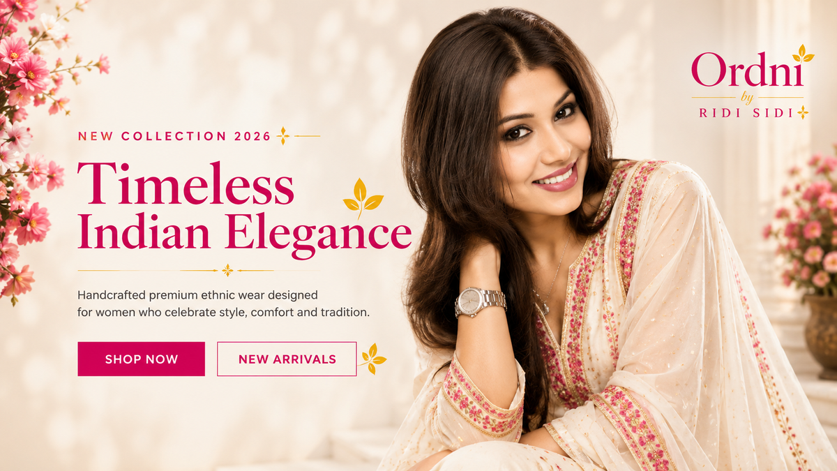 Ordni Timeless Indian Elegance banner